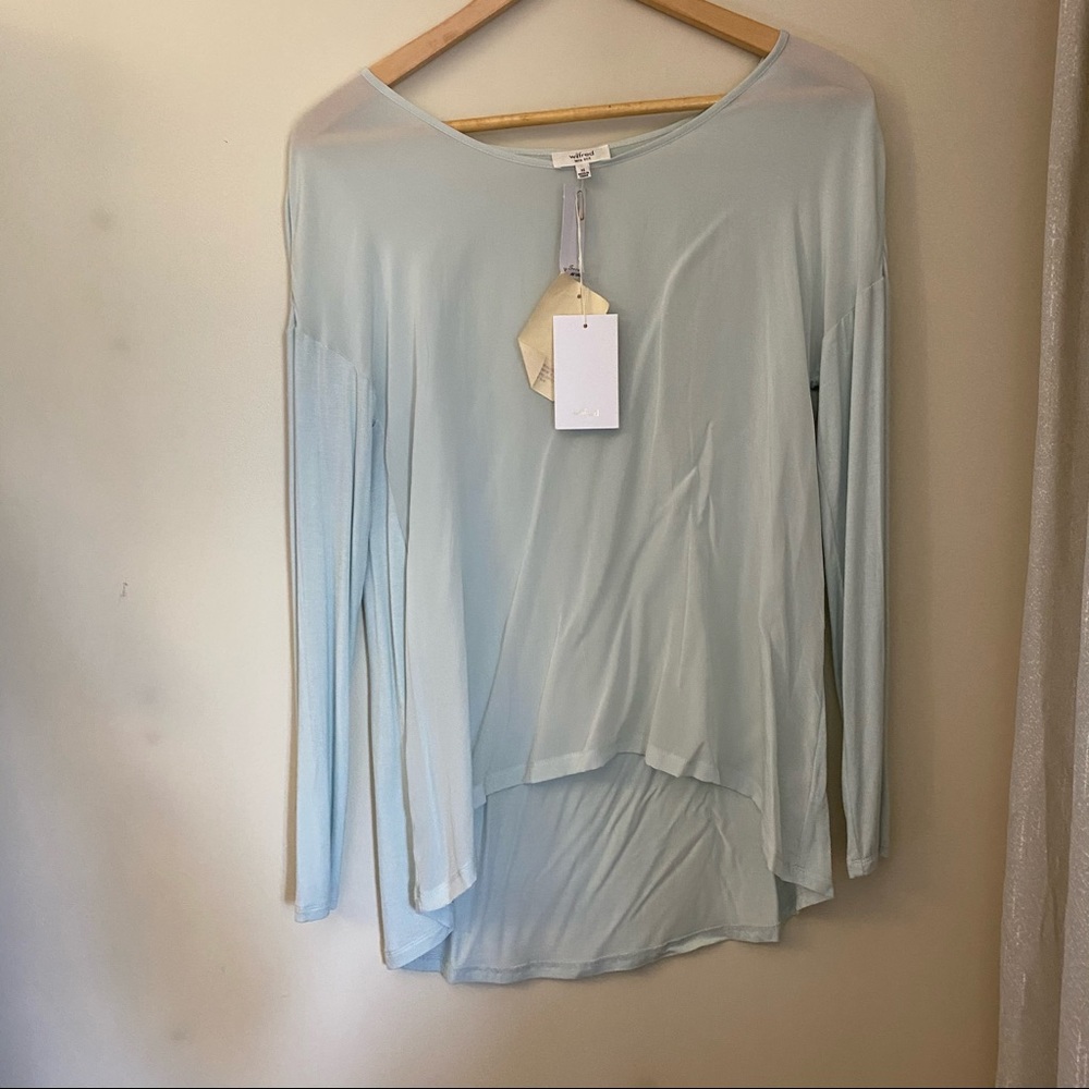 Aritzia Wilfred Charleville Silk Longsleeve Shirt